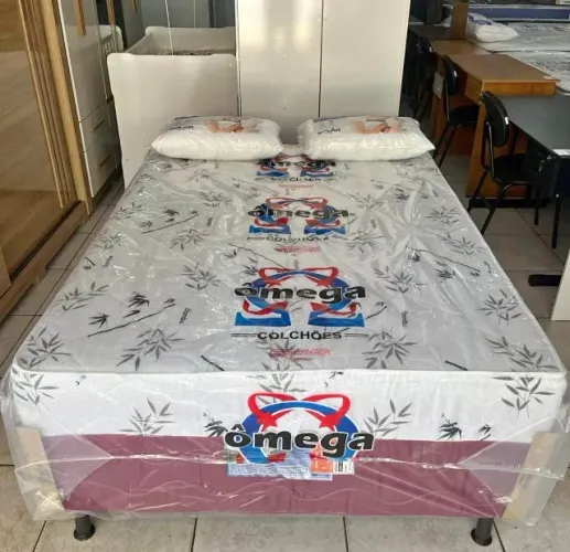 Cama box casal brinde hoje ligue ja