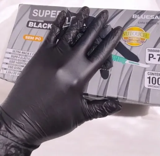Luvas Descartáveis de Vinil