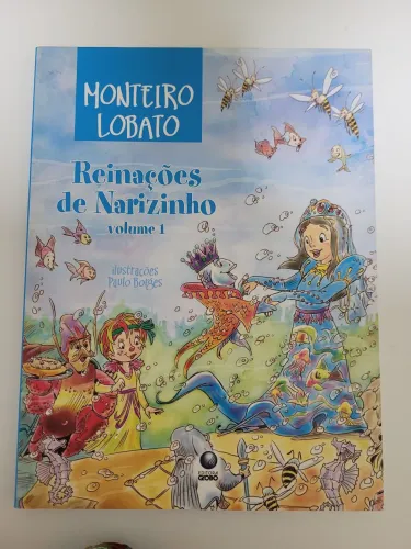 Livro Reinacões de Narizinho - Monteiro Lobato