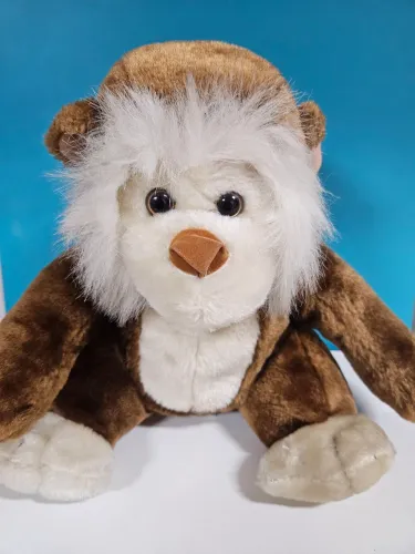 Macaquinho de pelúcia Parmalat