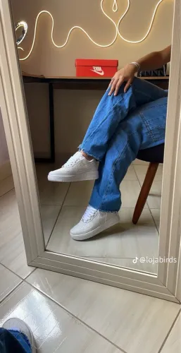 Tênis Nike Air Force 1 Branco - Novo