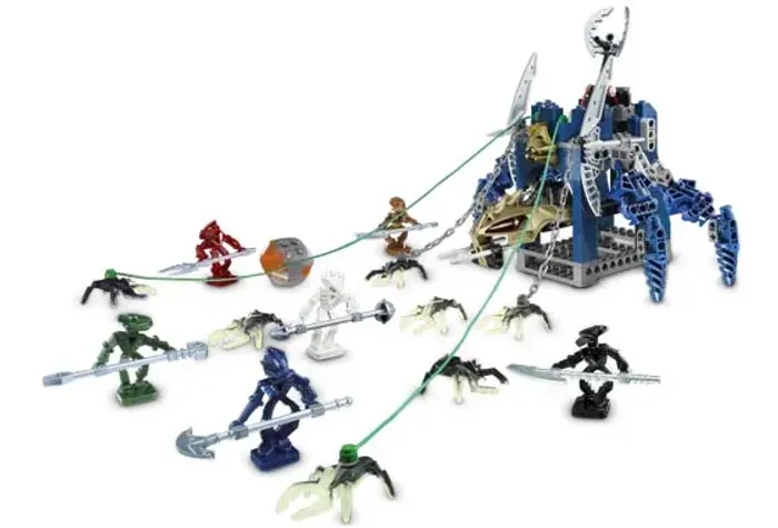 LEGO bionicle 8757 Visorak Battle Ram (ano 2005)