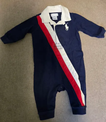Macacão Ralph Lauren Bebê - Original - Tam 3 meses