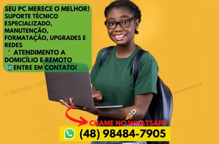 Manutenção de Computadores, Técnico de Informática, Atendimento a Domicílio