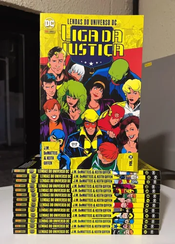 Liga da Justiça lendas do universo dc Volumes 1 a 14