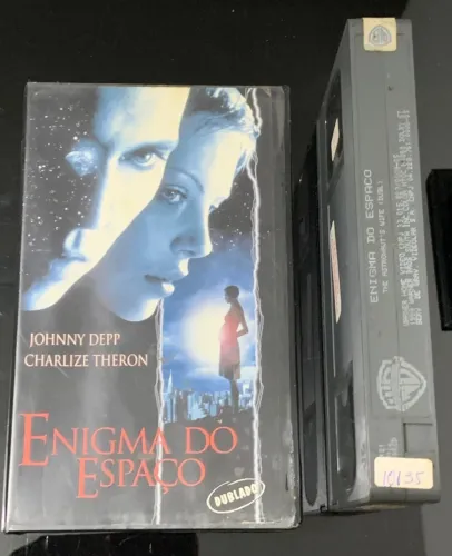 Fita Vhs Filme Enigma Do Espaço Video Cassete Johnny Depp