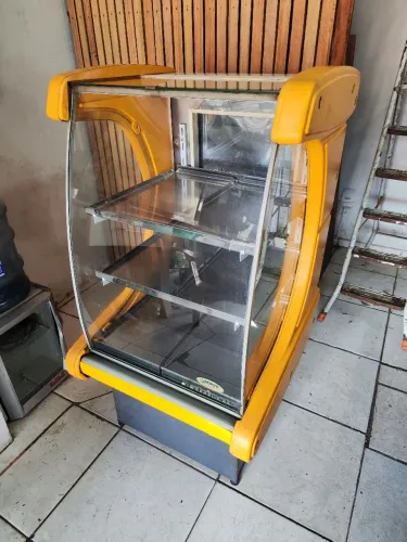 Estufa balcão para salgados e refeições 