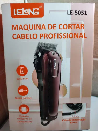 Máquina de Cortar Cabelo Profissional Lelong LE-5051