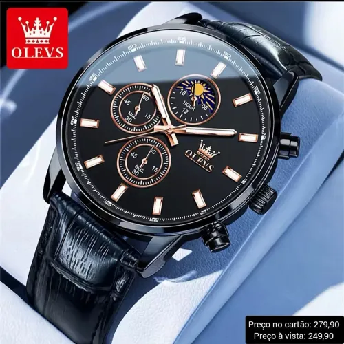 Relógio Masculino Original Premium Diferenciado EXCLUSIVO