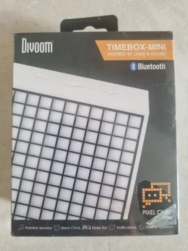 Caixa de Som Bluetooth Divoom Timebox-Mini