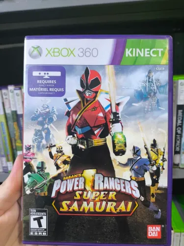Kinect Power Rangers Xbox 360
