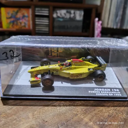 Miniatura Jordan 196 Rubens Barrichello - GP Europa 1996