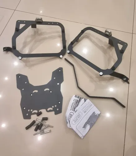 Suporte bauleto lateral + suporte traseiro BMW S1000XR 2016+