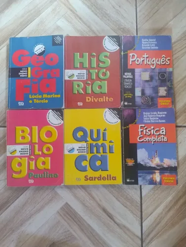 Livros Novo Ensino Médio (ano 2000)
