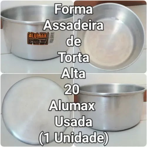Forma de Torta Alta N20 Alumax Usada