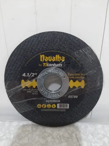 Disco de Corte Fino Navalha - Titanium