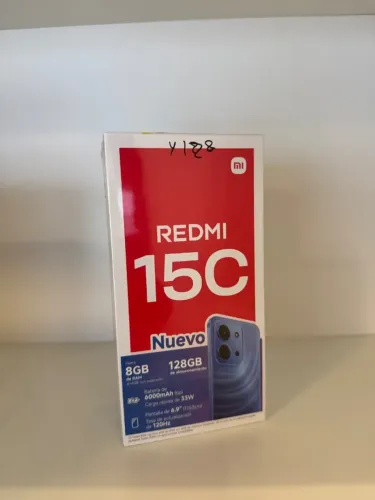 Xiaomi Redmi 15C 4/128GB Preto | Novo | Lacrado