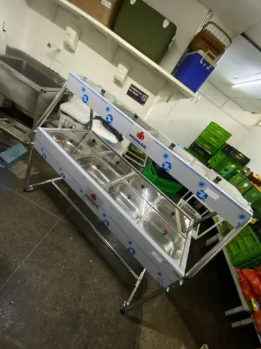 Buffet 8 Cubas Quentes e 4 Frias - Novo 