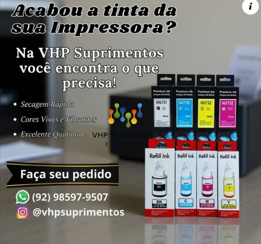 TINTA EPSON TINTA PARA IMPRESSORA EPSON , CANON E HP