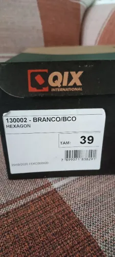 Tênis QIX Hexagon Branco/BCO - Tamanho 39