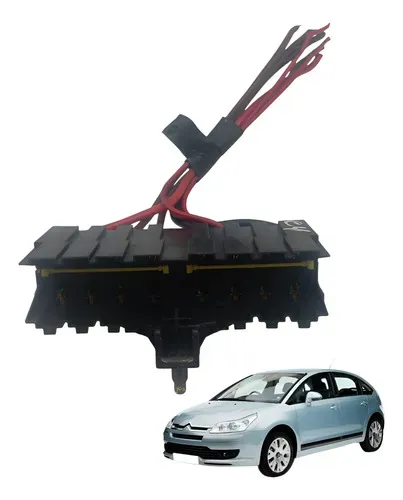 Caixa Fusível Rele Auxiliar Citroen C4 Pallas C3 207 2008