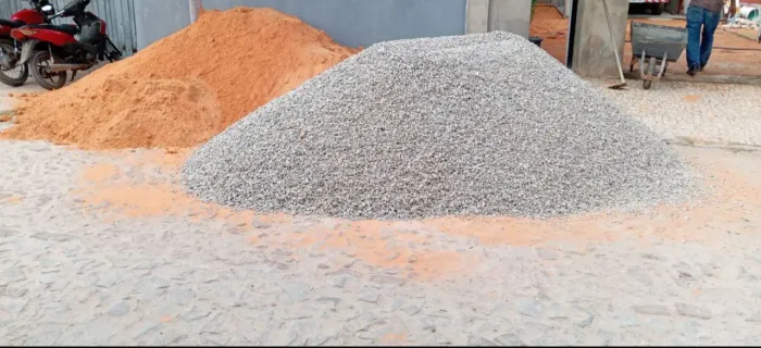 Brita para construção, entrega rápida.