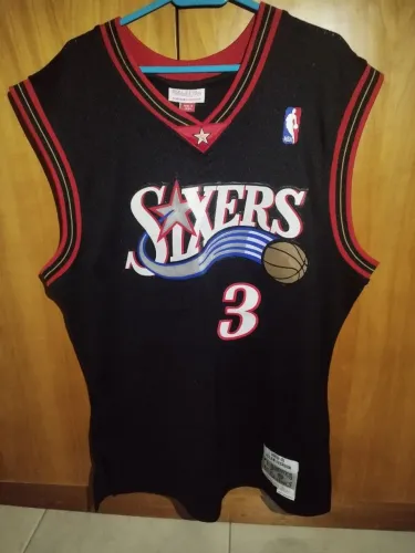 Regata Jersey NBA Philadelphia Sixers Mitchell and Ness Iverson Original 