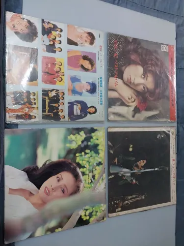 Lote - Coleção 4 Discos de Vinil Japoneses