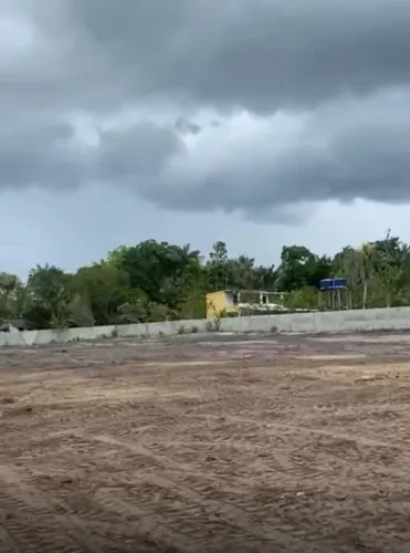 Alugo Terreno no Tarumã - 100x50m Murado com portão de ferro Rua do Crematório