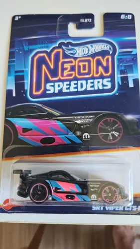 SKI VIPERGTS-R NEON SPEEDERS HOT WHEELS