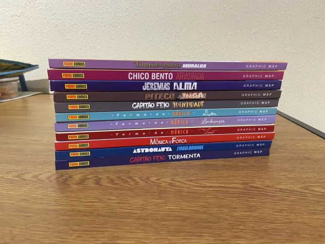 Coleção Graphic MSP - Capa dura em ótimo estado