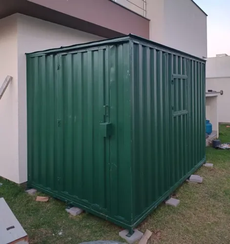 Container para locadores desmontáveis