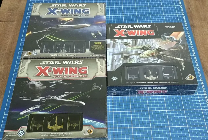 Star Wars X-wing KIT DE CORE SETS: X-wing 1.0 + O Despertar da Força + X-wing 2.0 LACRADOS