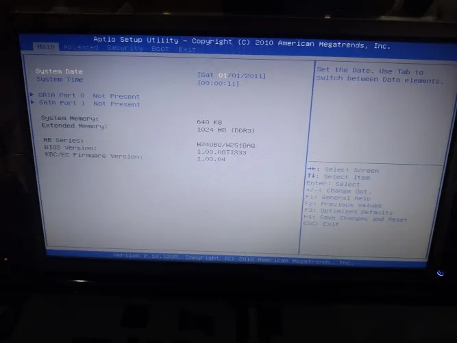 Tela para netbook ltn101nt02