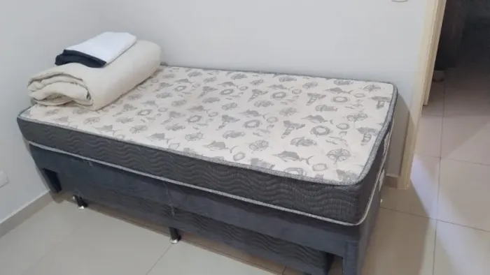 Bicama Ortobom com colchão