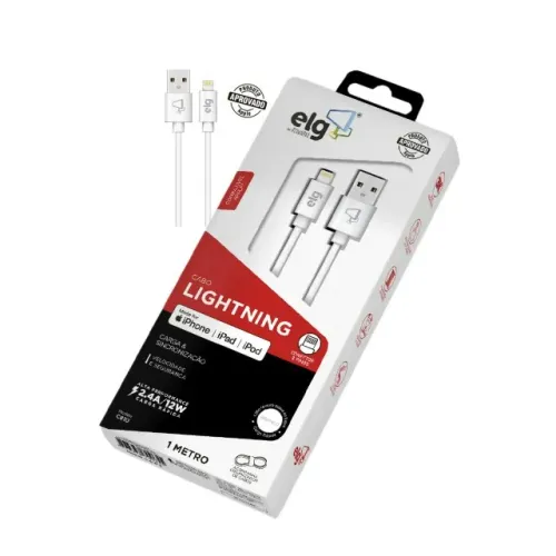 Cabo Carregador para Iphone, produto certificado