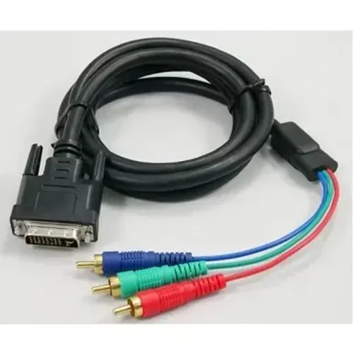 Cabo DVI / 24+1 Para 3 RCA  1,5 Mts