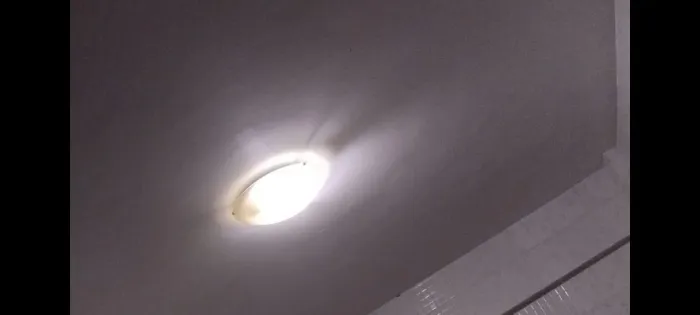 OPORTUNIDADE ÚNICA - LUSTRE DE TETO COMPLETO COM 2 BOCAIS PARA PARA LÂMPADAS 