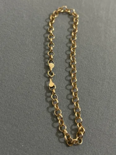 Maciço Pulseira de Ouro 18k