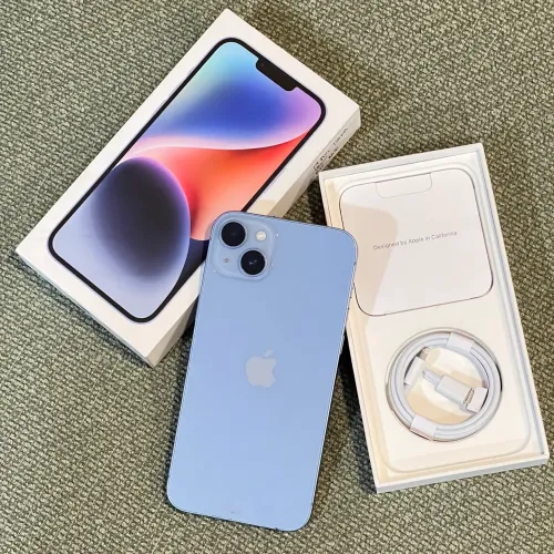 iPhone 14 azul 128gb