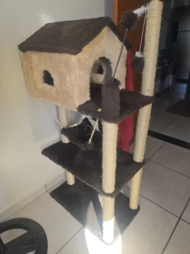 Arranhador de gatos 3 andares