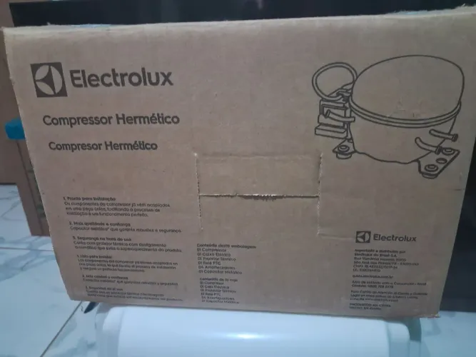 Compressor Electrolux  1/4 HP  Novo 