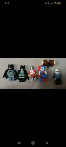 Lote Minifiguras Lego DC Batman, Alerquina, Originais