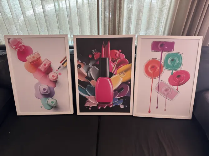 Quadros para esmalteria
