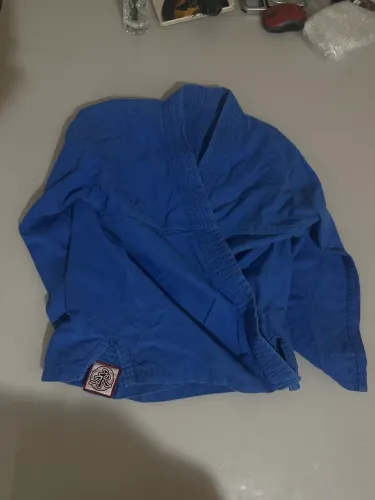 kimono jiu-jítsu infantil keiko azul m2