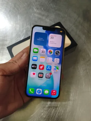 iPhone 13 Pro Gold Completo Na Caixa
