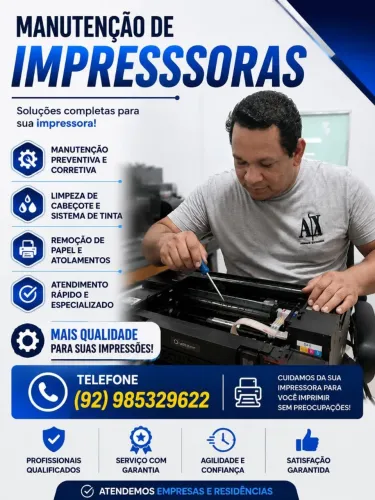 MANUTENÇÃO DE IMPRESSORA E COPIADORA 