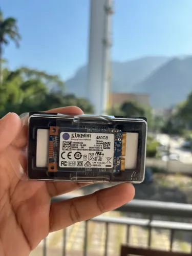 Vendo um SSD Kingston UV500 de 480GB mSATA.  Está novo, lacrado e nunca utilizado.