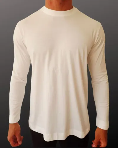 Camiseta manga longa meia estação