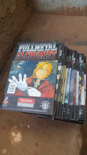 Manga fullmetal alchemist do 1 ao 20